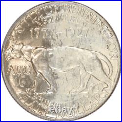 1927 Vermont Commemorative Half Dollar 50c, PCGS MS 65 Nice Coin