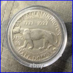 1927 Vermont Commemorative Silver Half Dollar AU? Rare