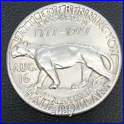 1927 Vermont Half Dollar Commemorative 50c High Grade BU #34038