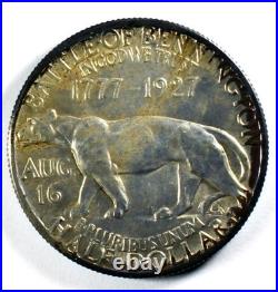 1927 Vermont Silver Commemorative Half Dollar Ungraded Original BU 1927 Vermont Silver Commemorative Half Dollar Ungraded Original BU