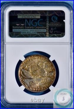 1927 Vermot Commemorative Half Dollar NGC MS 65 withCAC Beautifully Toned 1927 Vermot Commemorative Half Dollar NGC MS 65 withCAC Beautifully Toned