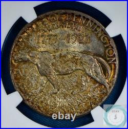 1927 Vermot Commemorative Half Dollar NGC MS 65 withCAC Beautifully Toned 1927 Vermot Commemorative Half Dollar NGC MS 65 withCAC Beautifully Toned