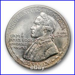 1928 Hawaii Silver Commemorative Half Dollar NGC MS 63 Uncirculated