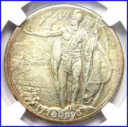1928 Hawaiian Half Dollar 50C Coin Certified NGC Uncirculated Details (UNC MS)