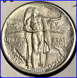 1928 Oregon Trail Commemorative Silver Half Dollar Gem. BU ++ 1928 Oregon Trail Commemorative Silver Half Dollar Gem. BU ++