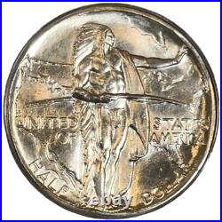 1933- D Oregon Trail Commemorative Half Dollar Smallest Mintage In Series's Key