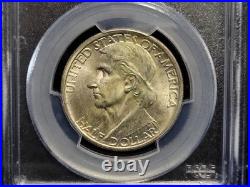 1934 Boone Commemorative Half Dollar 50c PCGS MS65 GEM BU Toned See Pics