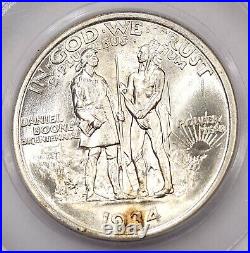 1934 Boone Half Dollar Stunning Gem BU +++ Exceptional Piece