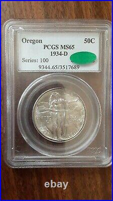 1934-D MS65 PCGS (CAC). Reduced from $475. Will auct No RSRV. IF NO SALE SOON