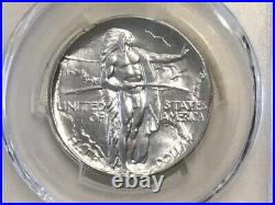 1934-D Oregon Trail Commemorative Silver Half Dollar PCGS MS65
