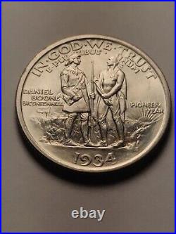1934 Daniel Boone Commemorative Silver Half Dollar 50c Coin GEM BU