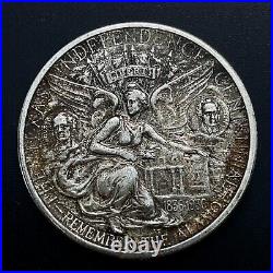 1934 State Of Texas Silver Half Dollar BU UNCIRCULATED MS Originally Toned