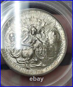 1934 Texas Commemorative Silver Half Dollar PCGS CERTIFIED Ms65 OGH