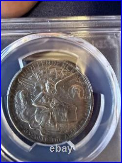 1934 Texas Half Dollar PCGS AU Detail-Cleaned Beautiful Coin