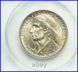 1935/34 50C Boone Silver Commemorative Half Dollar MS63 4878106 Uncirculated
