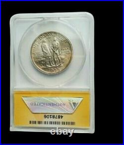 1935/34 50C Boone Silver Commemorative Half Dollar MS63 4878106 Uncirculated