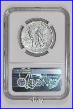 1935/34 Boone Commmemorative Half Dollar Ngc Unc Details