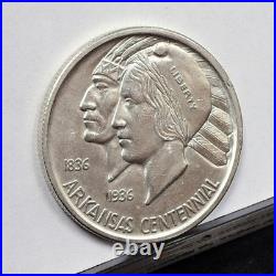 1935 Arkansas Comm Silver Half Dollar BU (#62302-L)