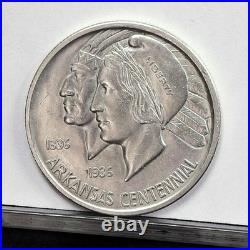 1935 Arkansas Comm Silver Half Dollar BU (#62302-L)