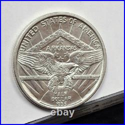 1935 Arkansas Comm Silver Half Dollar BU (#62302-L)