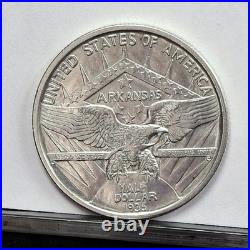 1935 Arkansas Comm Silver Half Dollar BU (#62302-L)