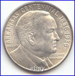 1935 Arkansas Joseph T. Robinson Commemorative Half Dollar, Choice BU