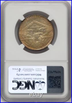1935 Arkansas Silver Commemorative Half Dollar-MS66 NGC-Neat Looking Coin