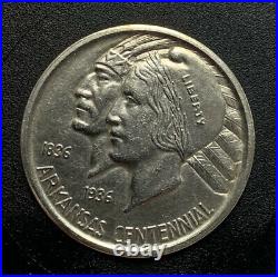 1935 Arkansas Silver Commemorative Half Dollar Uncirculated GEM BU