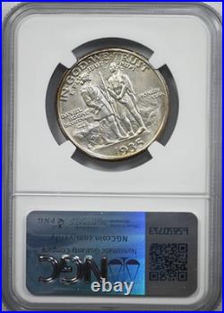 1935 Boone Classic Commemorative Half Dollar 50C NGC MS66 TONED