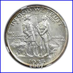 1935 Boone Classic Commemorative Half Dollar 50C NGC MS66 TONED