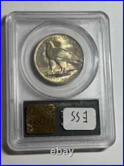 1935 Connecticut Commemorative Half Dollar Pcgs Ms64 Ogh Tough Commem