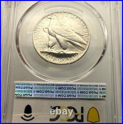 1935 Connecticut Commemorative Silver Half Dollar PCGS MS64 White