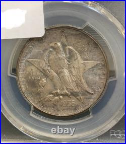 1935-D 50c Texas Commemorative Silver Half Dollar PCGS MS66 CAC