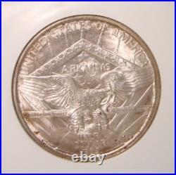1935-D Arkansas Commemorative Silver Half Dollar NGC MS65