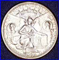 1935 D Texas Commemorative Silver Half Dollar BU++