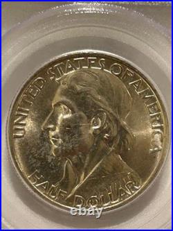 1935 P Boone Commemorative Silver Half Dollar PCGS MS63 OGH