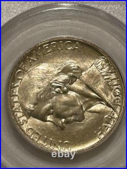 1935 P Boone Commemorative Silver Half Dollar PCGS MS63 OGH