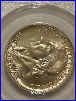 1935 P Boone Commemorative Silver Half Dollar PCGS MS63 OGH