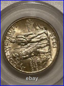 1935 P Boone Commemorative Silver Half Dollar PCGS MS63 OGH