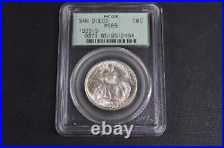 1935 S 50¢ San Diego Commemorative Silver Half Dollar PCGS MS65