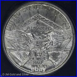 1935-S Arkansas Centennial Half Dollar ANACS MS 63 Uncirculated UNC