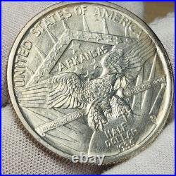 1935 S Arkansas Commemorative Half Dollar, Low Mintage Of 5,506, Unc BU, CHARK7