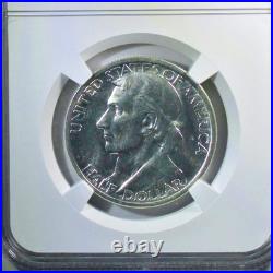 1935-S Boone Silver Commemorative Half Dollar NGC MS-64 Mint State 64