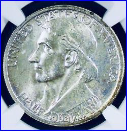 1935-S Boone Silver Commemorative Half Dollar NGC MS-65 Mint State 65