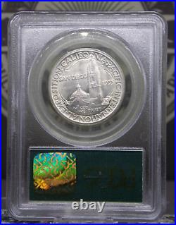 1935 S Commemorative SAN DIEGO Half Dollar 50c PCGS MS64 #651 OGH Old Green