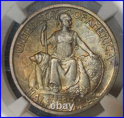 1935-S NGC MS66 Silver San Diego Half Dollar 50c US Coin Toned Obverse Reverse