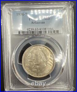 1935-S PCGS MS65 Arkansas Commemorative Half Dollar 50c