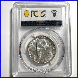 1935-S PCGS MS66 50C San Diego Commemorative Half Dollar Silver Bright White