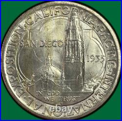 1935-S San Diego Commemorative Brilliant Uncirculated BU Coin #50695