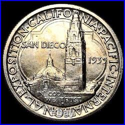1935 S San Diego Commemorative Half Dollar J9172